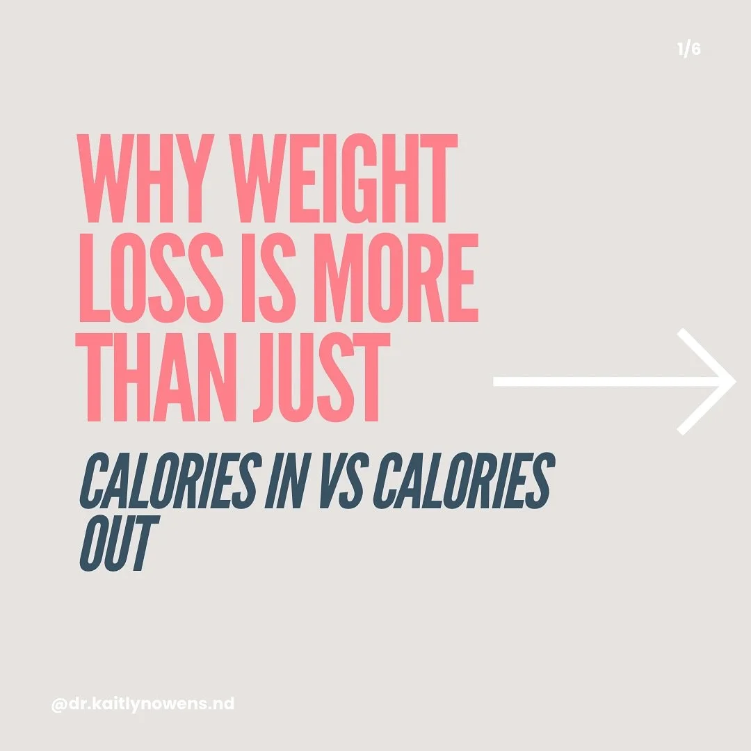 Here is why &ldquo;calories in vs. calories out&rdquo; is an oversimplified model of metabolism.

Your body is a complex system influenced by:
▪️Psychological factors like stress, environment, and eating behaviors
▪️Physiological factors like hormone