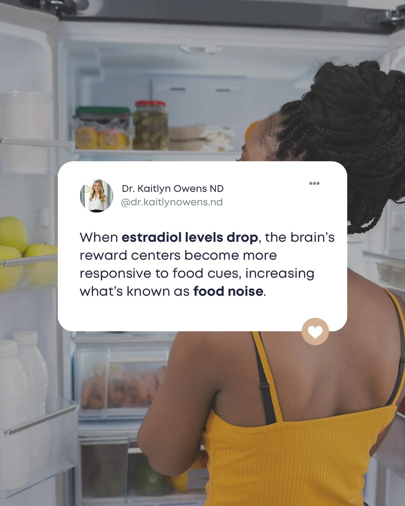 💭Estrogen and food noise 💭

That &ldquo;mental chatter&rdquo; around food, aka constantly thinking about eating, cravings that won&rsquo;t shut off, or food feeling extra tempting&hellip; is called food noise.

🧠 It&rsquo;s the brain&rsquo;s rewar