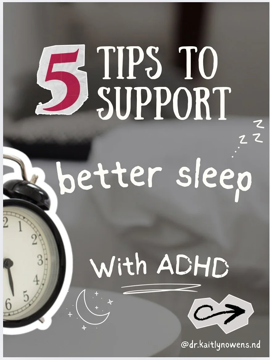 ✨ ADHD &amp; Sleep: The Connection ✨

ADHD brains often struggle with regulating sleep due to disrupted circadian rhythms and dopamine imbalances. This can mean higher sleep reactivity, insomnia, and delayed sleep onset.

Here&rsquo;s how to support 