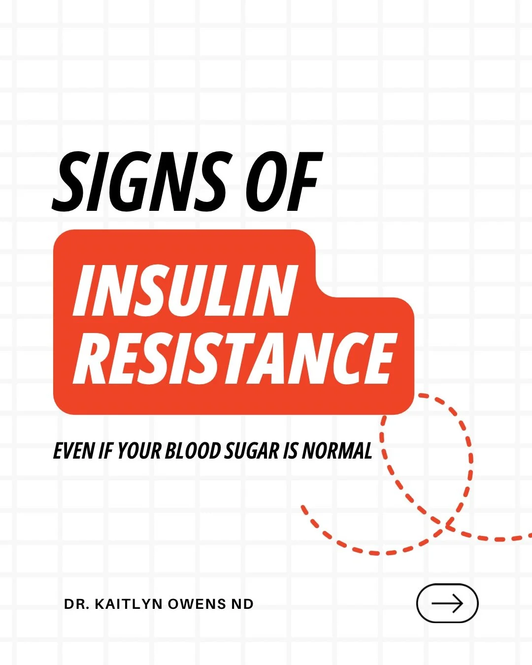 Insulin resistance doesn&rsquo;t start with diabetes.

It starts with elevated insulin &mdash; often years before blood sugar or A1C change.

And insulin affects far more than glucose: &bull; Fat storage &bull; Energy regulation &bull; Androgen produ