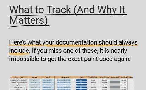 Never Forget a Paint Color Again: The Essential Paint Documentation Guide for Every Homeowner &amp; Business