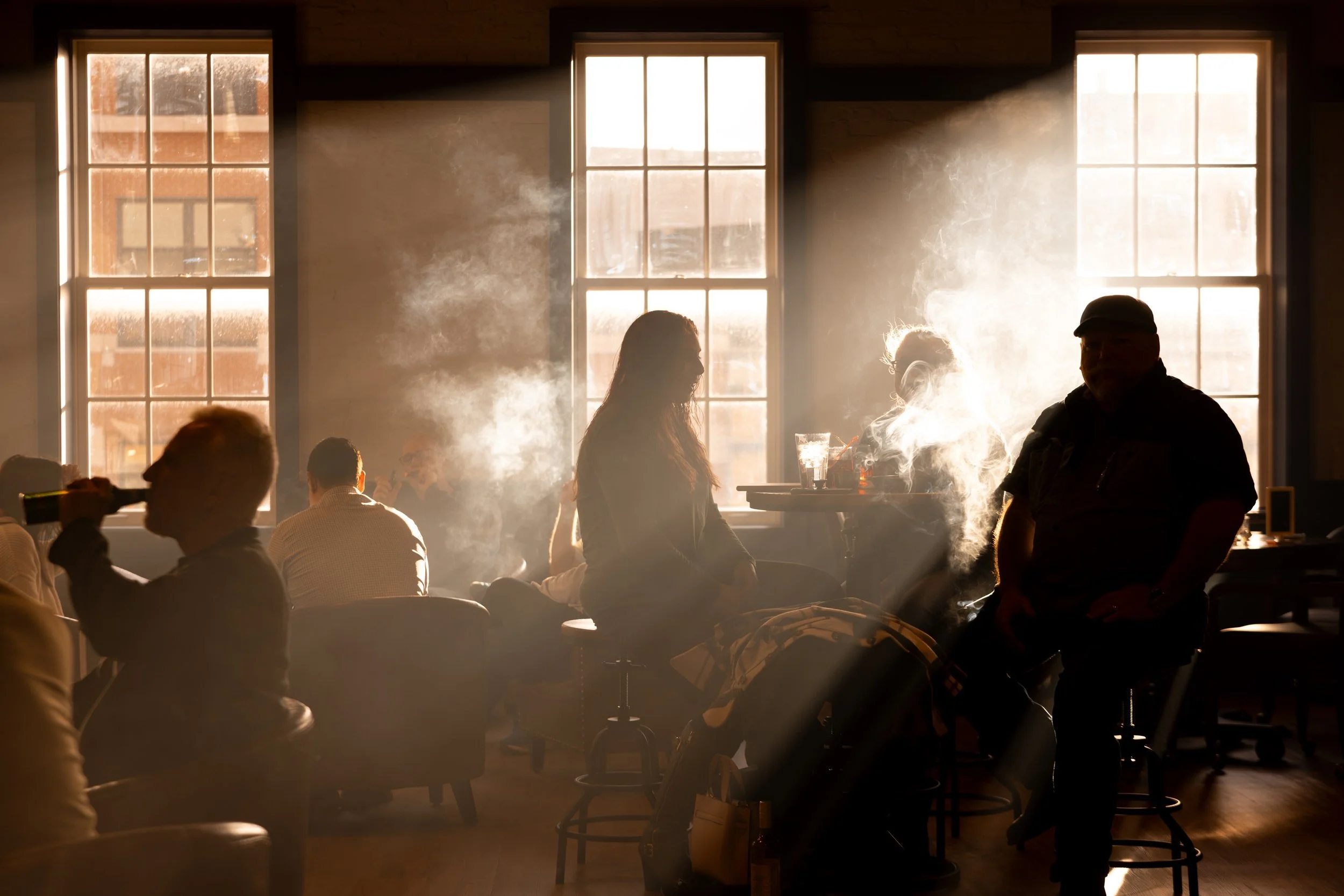 how to host a cigar lounge event