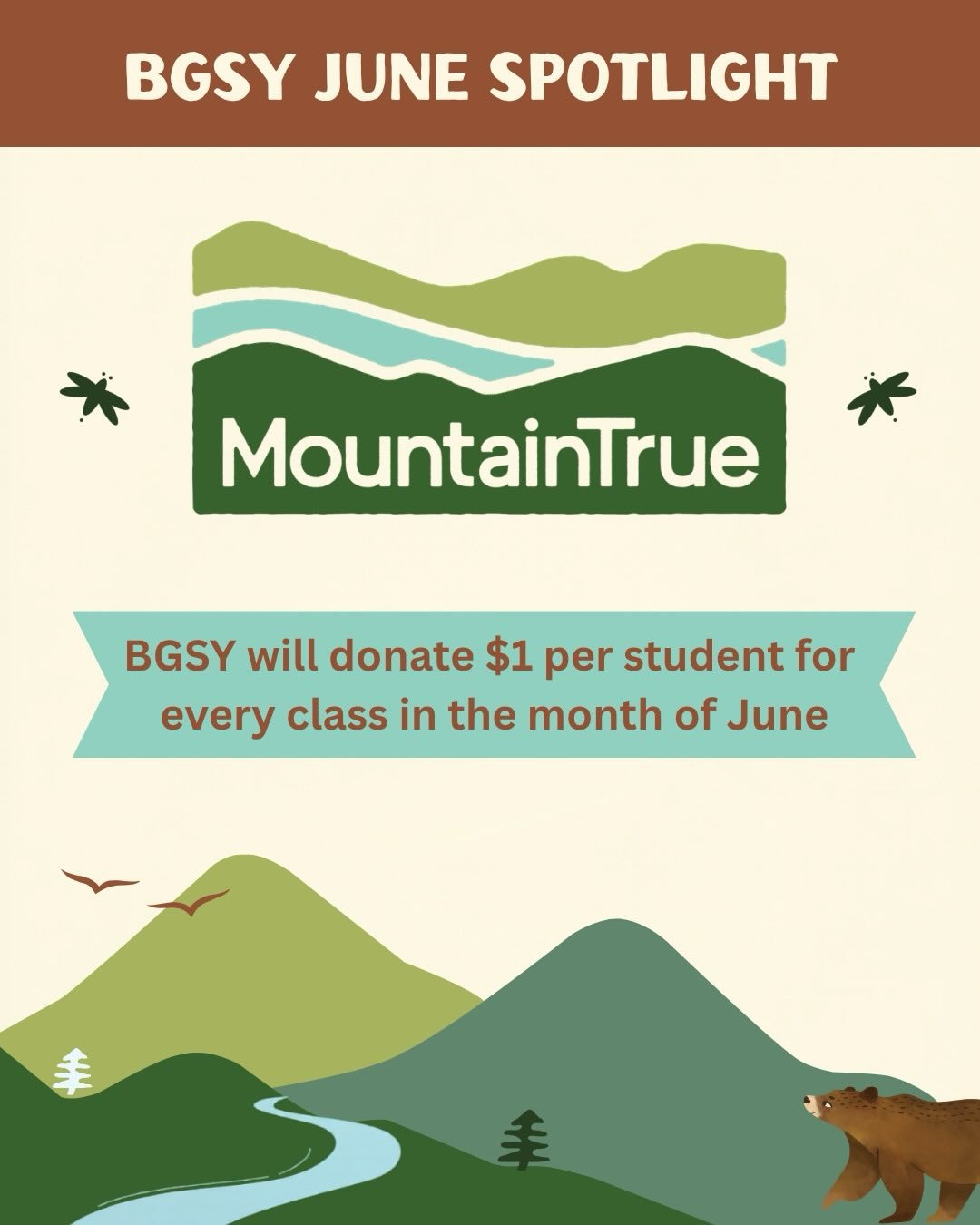 Our June Monthly Spotlight is&hellip; @mtntrue 🏔️💙

We are so pumped to partner with @mtntrue a community-powered nonprofit working across the Southern Blue Ridge Mountains to protect our forests, safeguard clean water, and build healthier communit