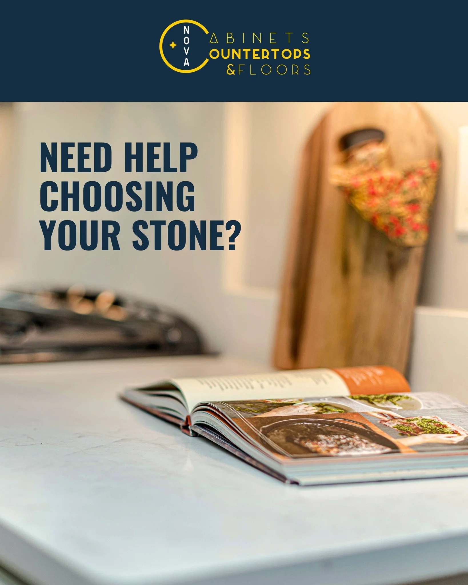 Choosing a countertop isn&rsquo;t just about looks, it&rsquo;s about lifestyle. 
Do you cook every night? Love to host? Want something timeless or bold?
Your countertop should fit you, not just your kitchen.

👉 At Nova, we guide you through quartz, 