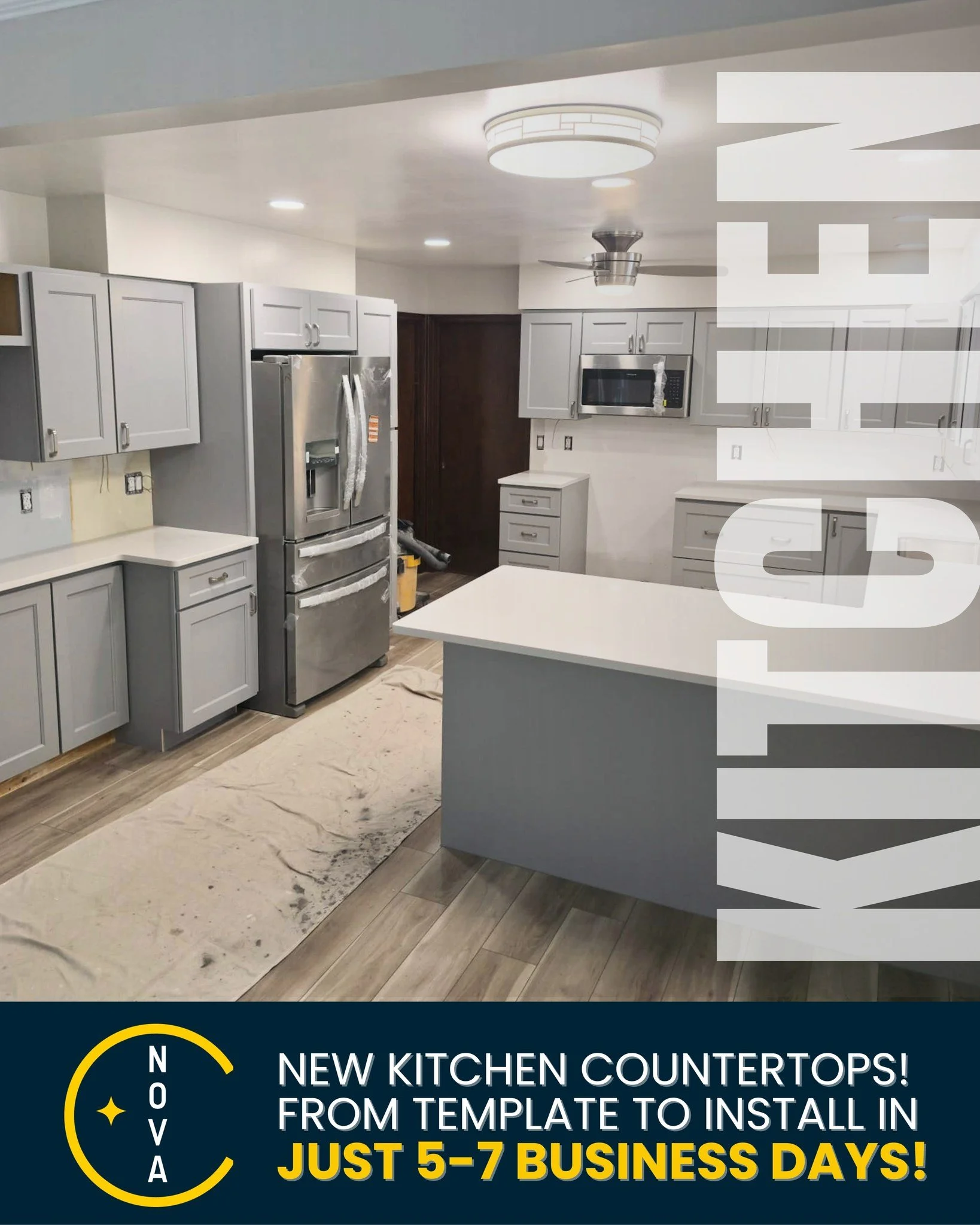 When you&rsquo;re in the middle of a remodel, every extra day feels long. We know all about the mess, the inconvenience and the waiting.

We understand that, and it&rsquo;s why we&rsquo;re proud to offer a turnaround time that is almost unheard of.
F