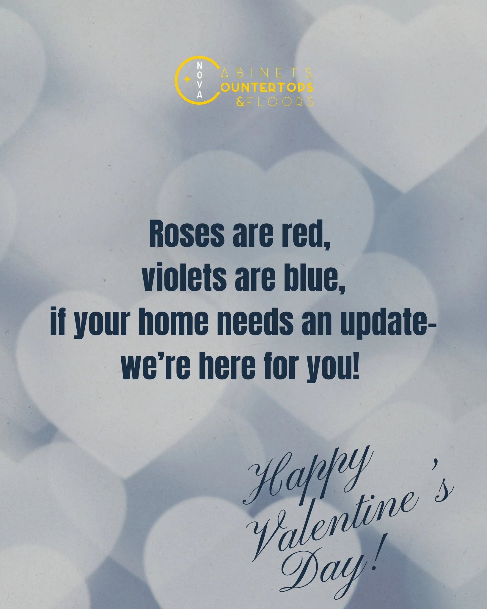 This Valentine&rsquo;s Day we&rsquo;re celebrating the love that goes into every project we get to be a part of! 💘

Enjoy our poem and if you&rsquo;re ready to fall back in love with your space, we&rsquo;re ready to help! 

📞 814-812-6998 

📍2641 