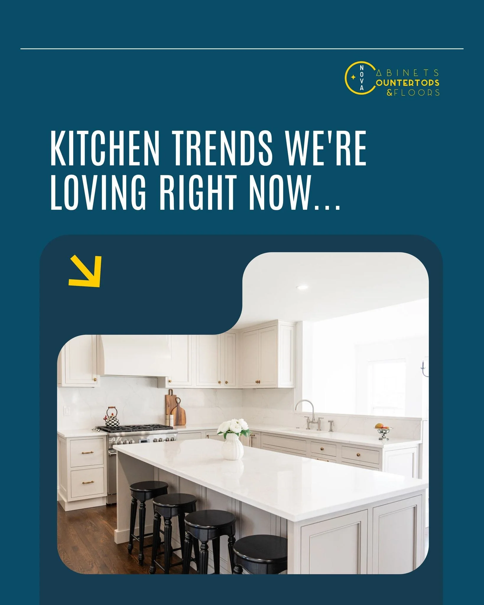 Kitchen design trends come and go but we believe that getting the most out of your kitchen renovation is combining timeless design with touches of trending elements. 

From warm wood cabinetry and statement islands to full-height backsplashes and bol