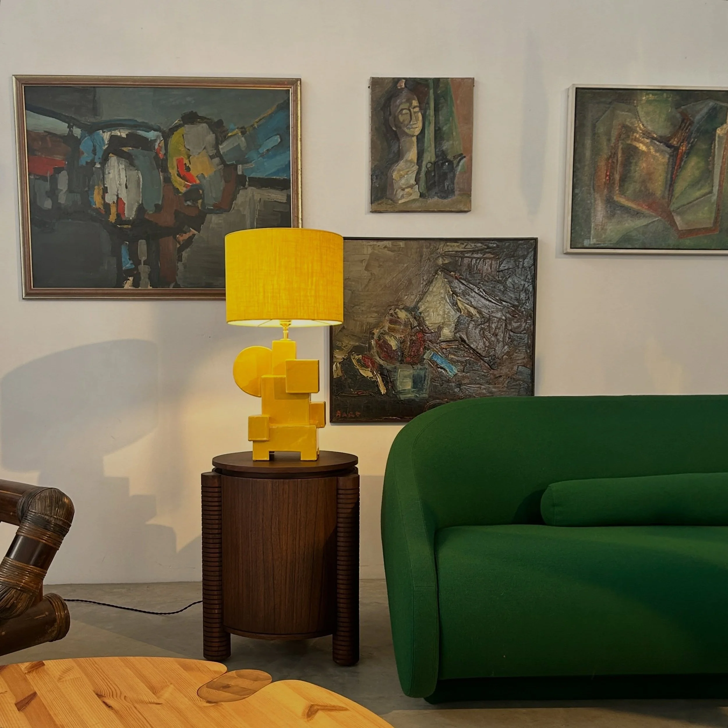It never stops surprising me how my ceramic pieces feel at home wherever they go. 
Whether the home is classic or contemporary, sleek or rustic, there&rsquo;s always a place for them. In a bold sunny yellow or a softer, quieter tone.
Each piece is un