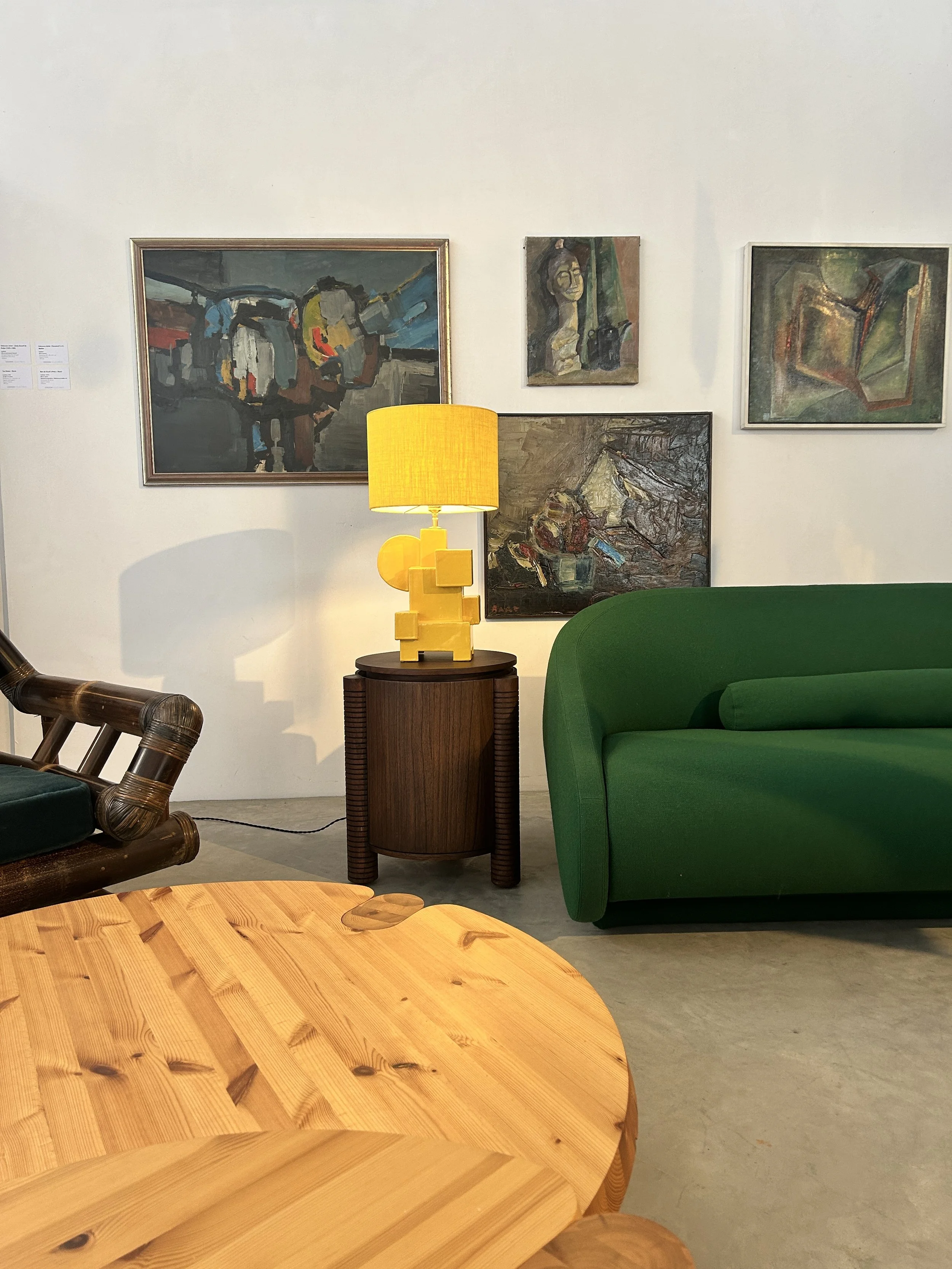 Kanarie gele lamp bij Cocoon collectables