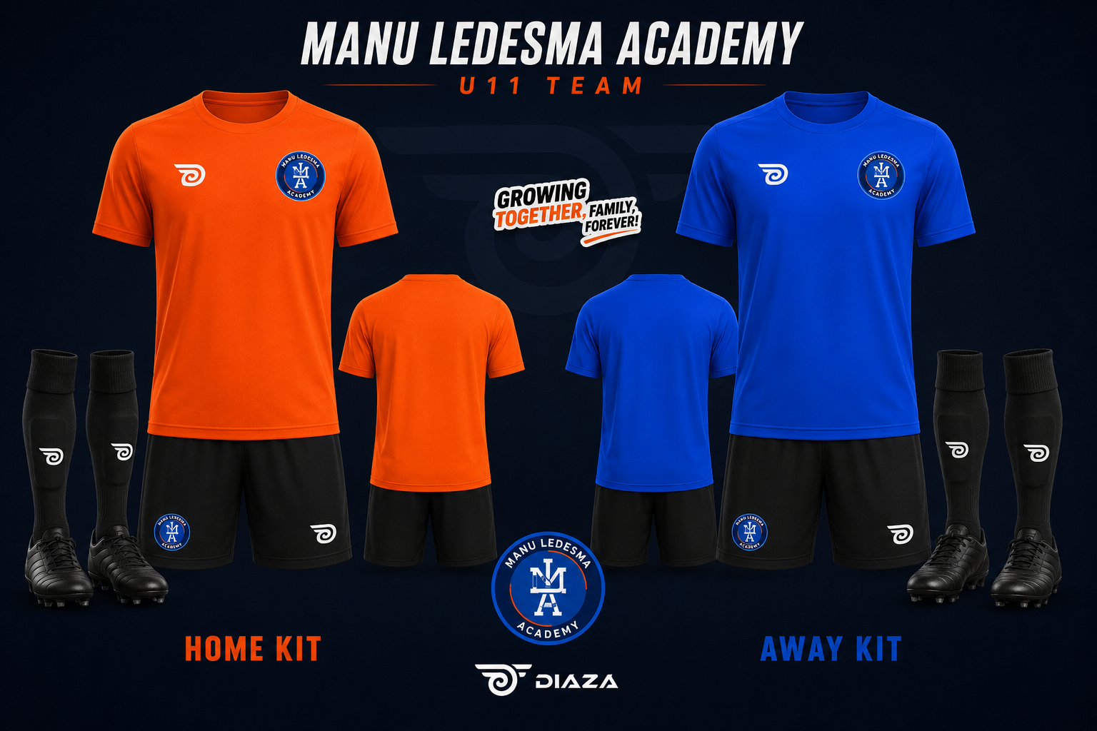 Academy Players Jersey Kits