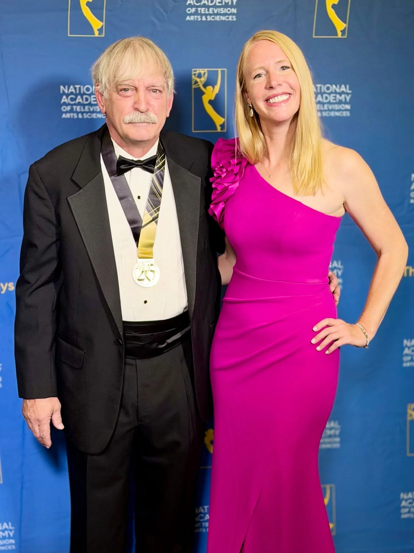 Daytime Emmy Awards Magic ✨ What a night at the 52nd Annual Daytime Emmy Awards in Pasadena. Hosted by Mario Lopez, we had the joy of seeing our Travels with Darley and Equitrekking longtime director of photography, Greg Barna, inducted into the Silv