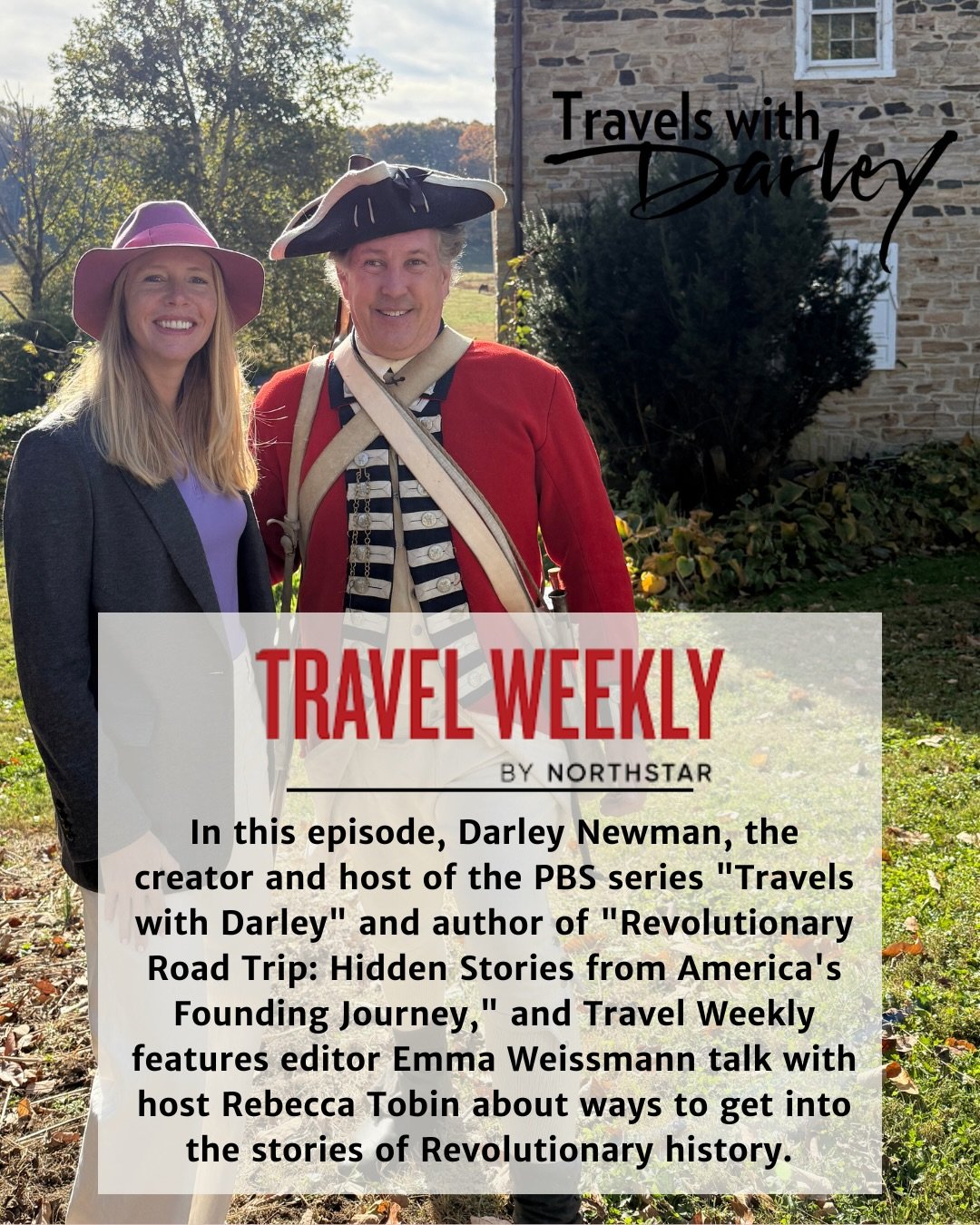 Loved joining @travelweeklyus The Folo podcast with @emma_enroute and @travelrtobin to talk about America&rsquo;s 250th and why now is the perfect time to road trip through the places where this country&rsquo;s story actually began. 🇺🇸

From the Jo