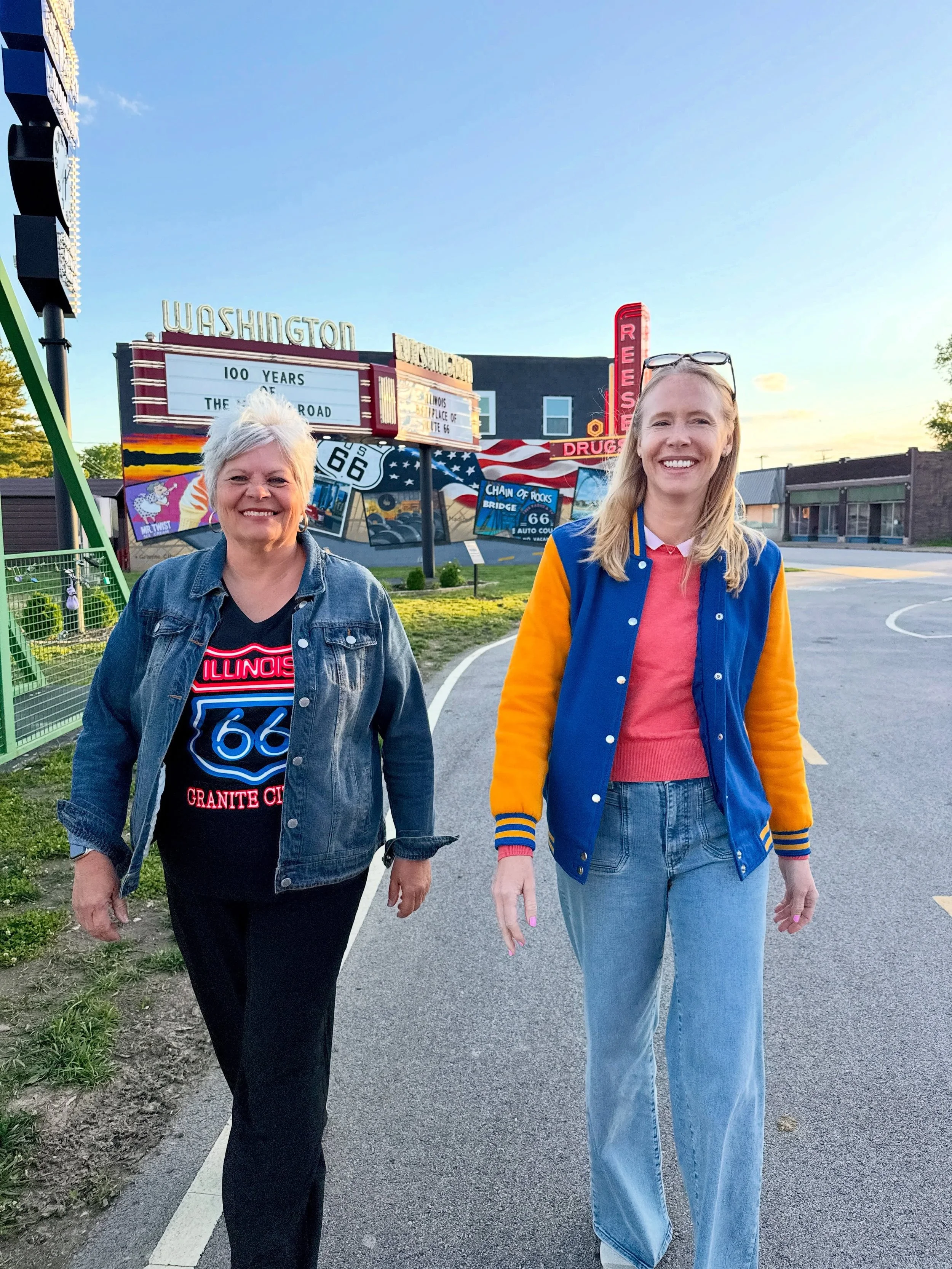 Ladies leading the charge along Illinois Route 66 &mdash; meet them on your travels. ✨🛣️

In Granite City, meet Brenda Whitaker &mdash; a former steelworker turned entrepreneur and the visionary behind the It&rsquo;s Electric Neon Sign Park, a glowi