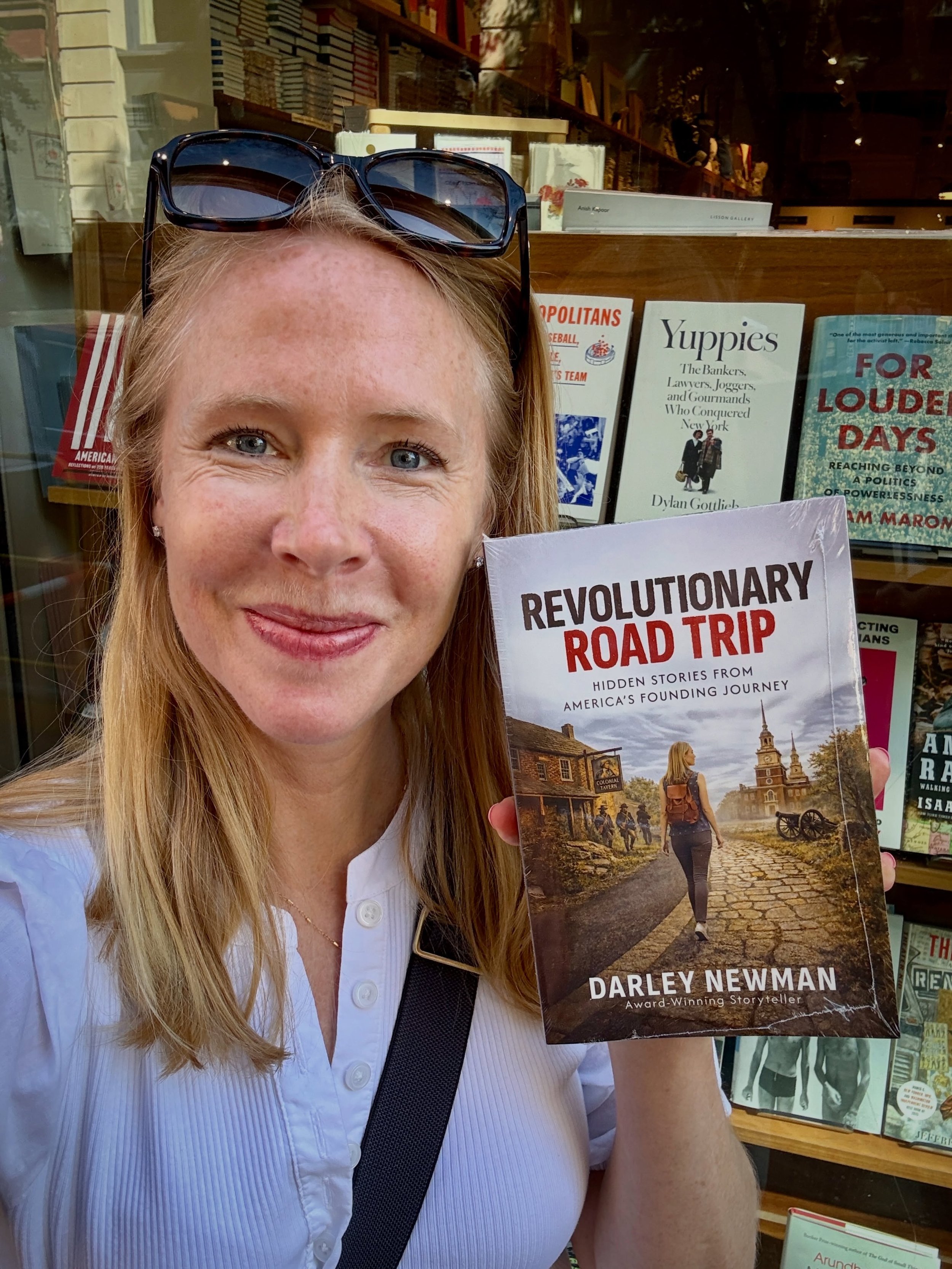 Advance copies are here! Revolutionary Road Trip is officially real. 🇺🇸📚

After years of travel, storytelling, and uncovering hidden history, it&rsquo;s surreal to finally hold this book in my hands.

Revolutionary Road Trip arrives June 30th, and
