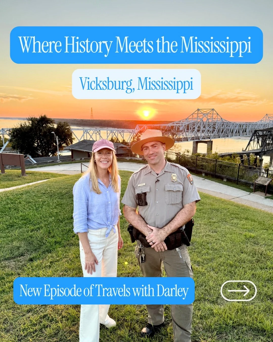 Visit Vicksburg, Mississippi, where Civil War history still lives in the inns, the battlefields, and with the people who call this city home. 🏛️

This &ldquo;Travels with Darley: Communities that Shaped America&rdquo; episode (now free to watch on Y