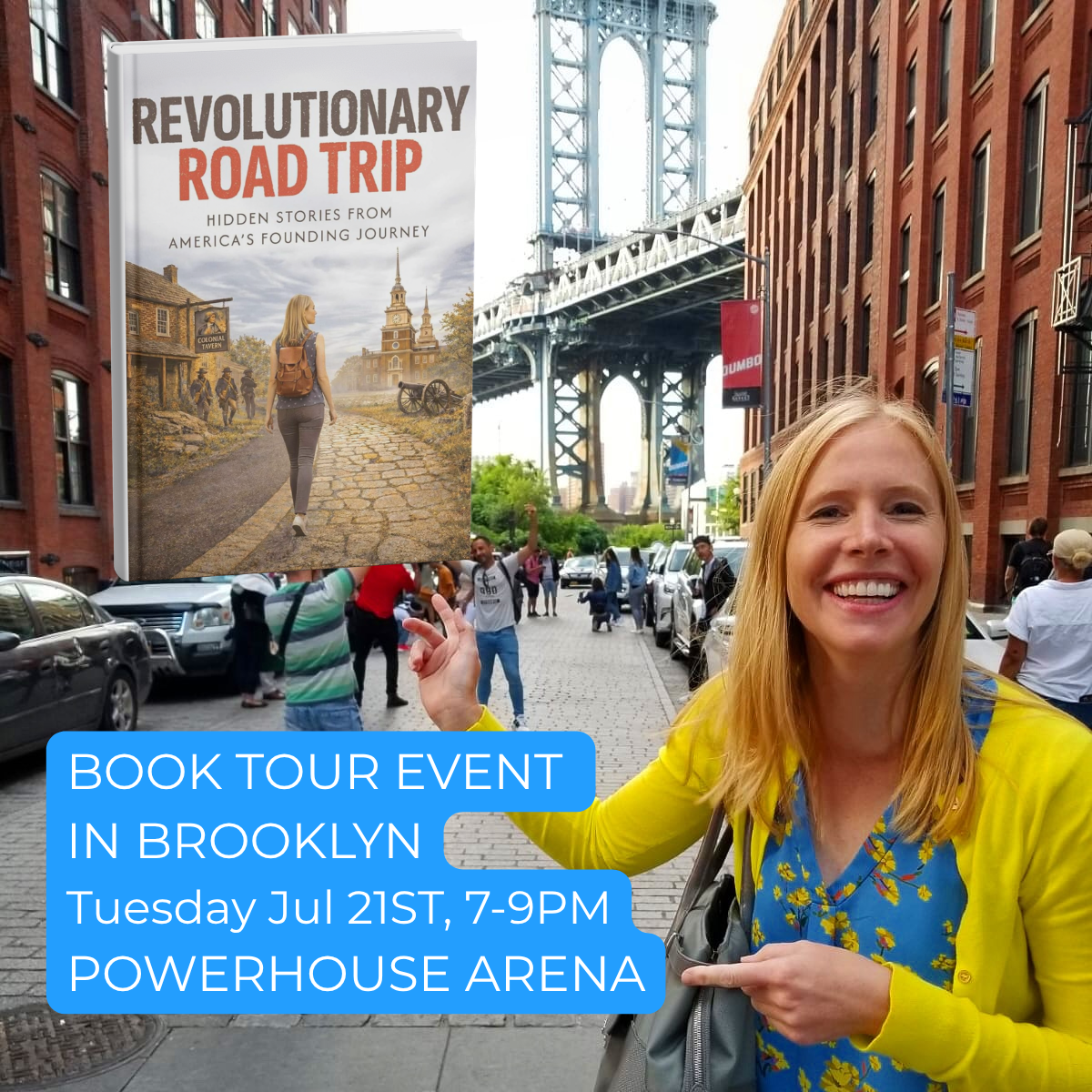 Revolutionary Road Trip Book Launch at POWERHOUSE Arena, Brooklyn