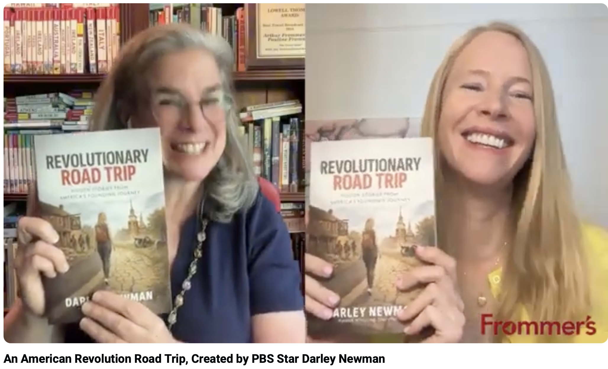 Darley Newman on the Frommer's Travel Show: Revolutionary Road Trip and the Hidden History of America's Founding