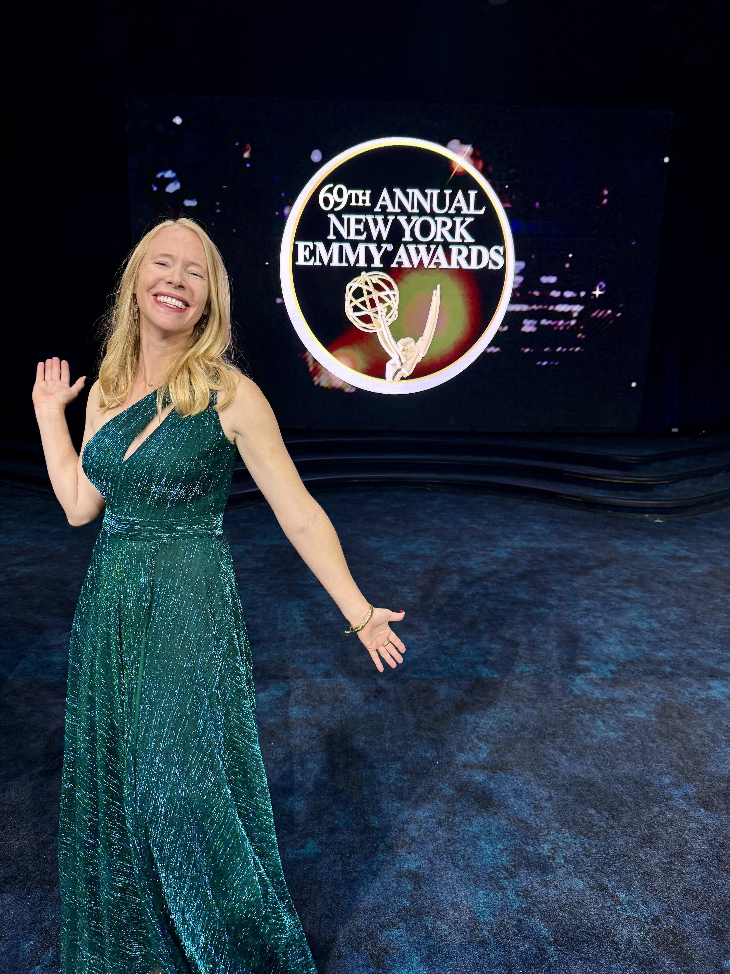 Darley Newman Celebrates Her Nomination at the 69th Annual New York Emmy Awards