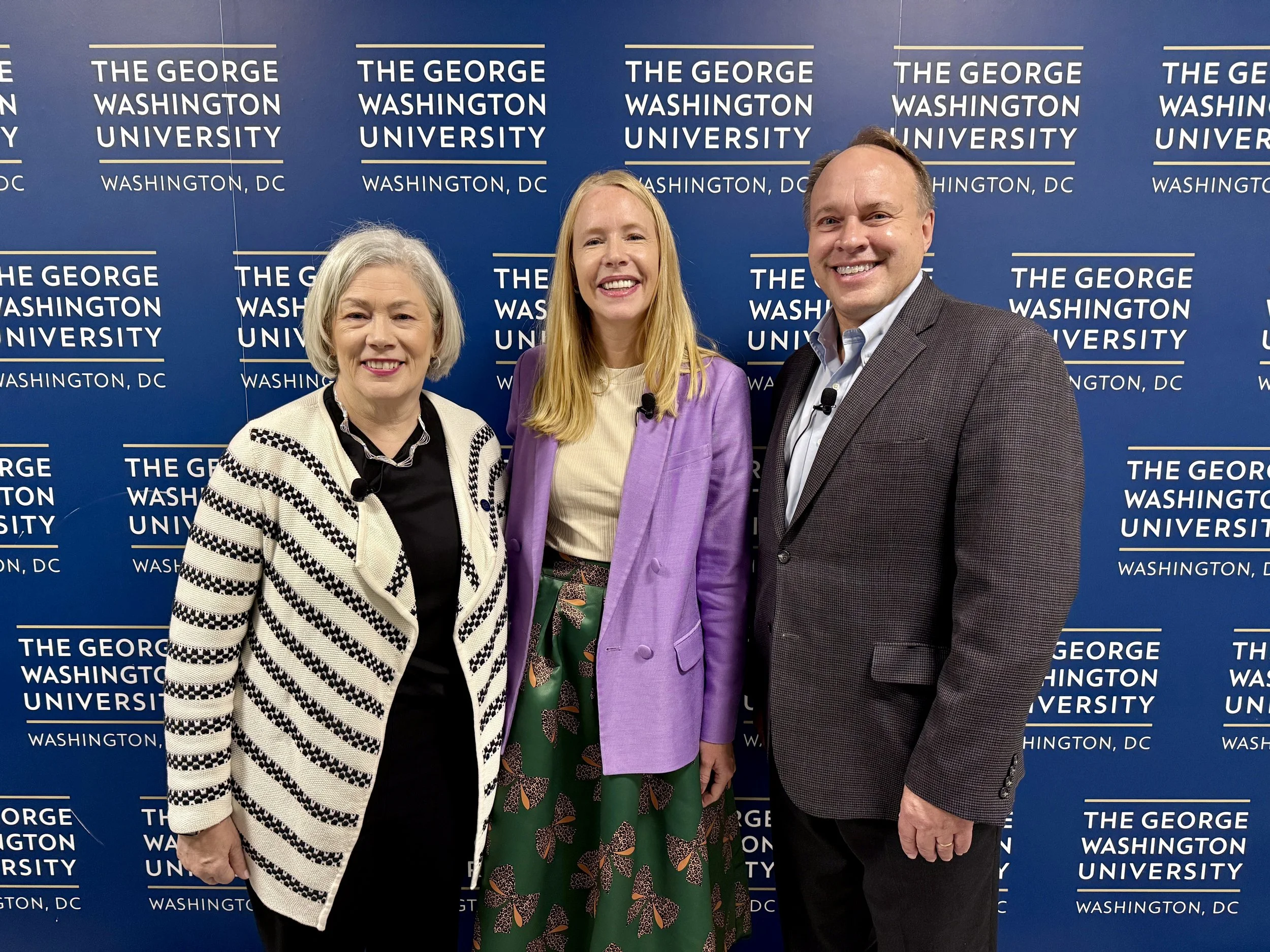 Darley Newman returns to The George Washington University for Alumni and Families Weekend and the 2026 Presidential Dialogue