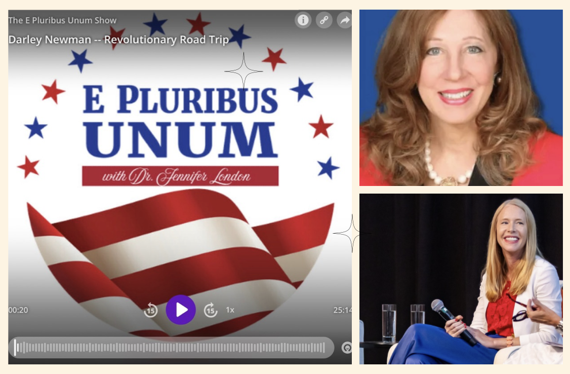 Darley Newman Joins The E Pluribus Unum Show to Explore America’s Revolutionary Road Trip