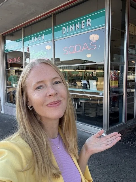 Darley Newman stops at Brent’s Drugs in Jackson, Mississippi, a classic soda fountain known for its retro charm, comfort food, and old-fashioned milkshakes.