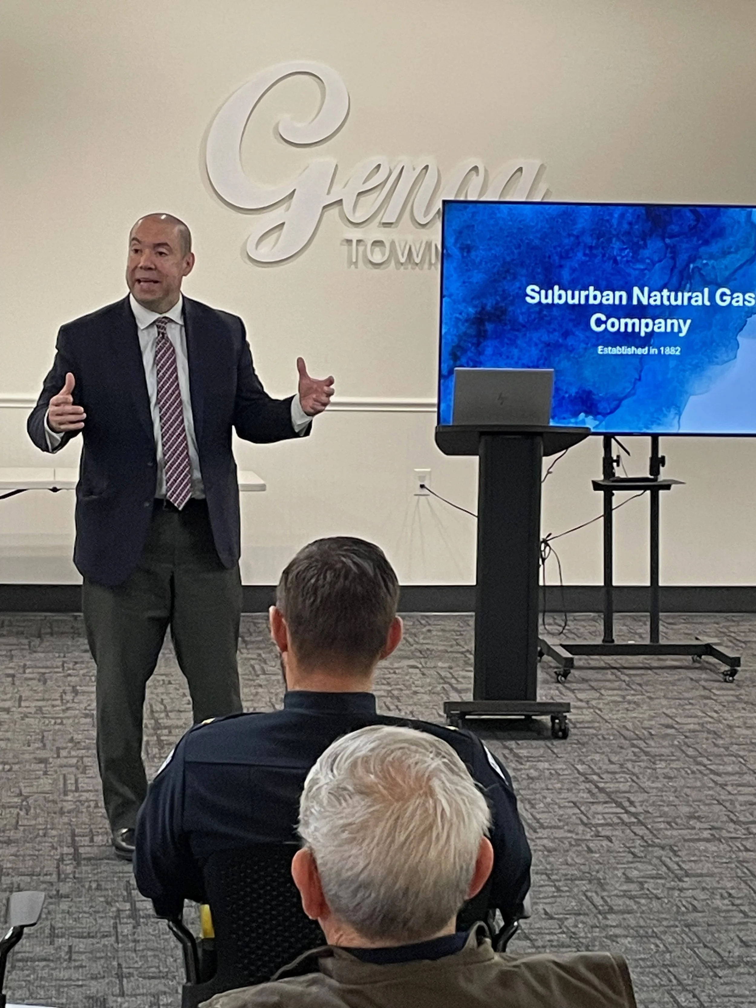 March guest speaker Joe Pemberton - President Suburban Gas