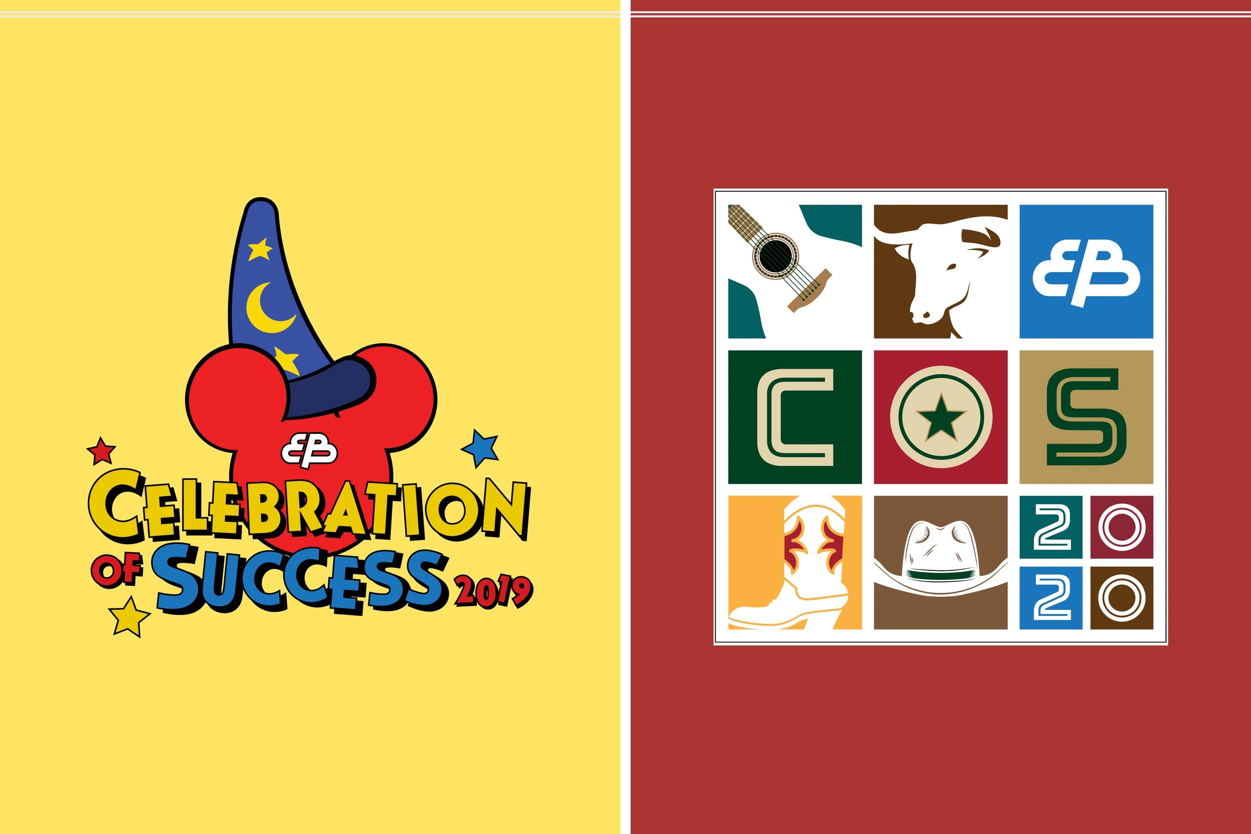 Logos created for Enterprise Bank's Celebration of Success, 2017-2020