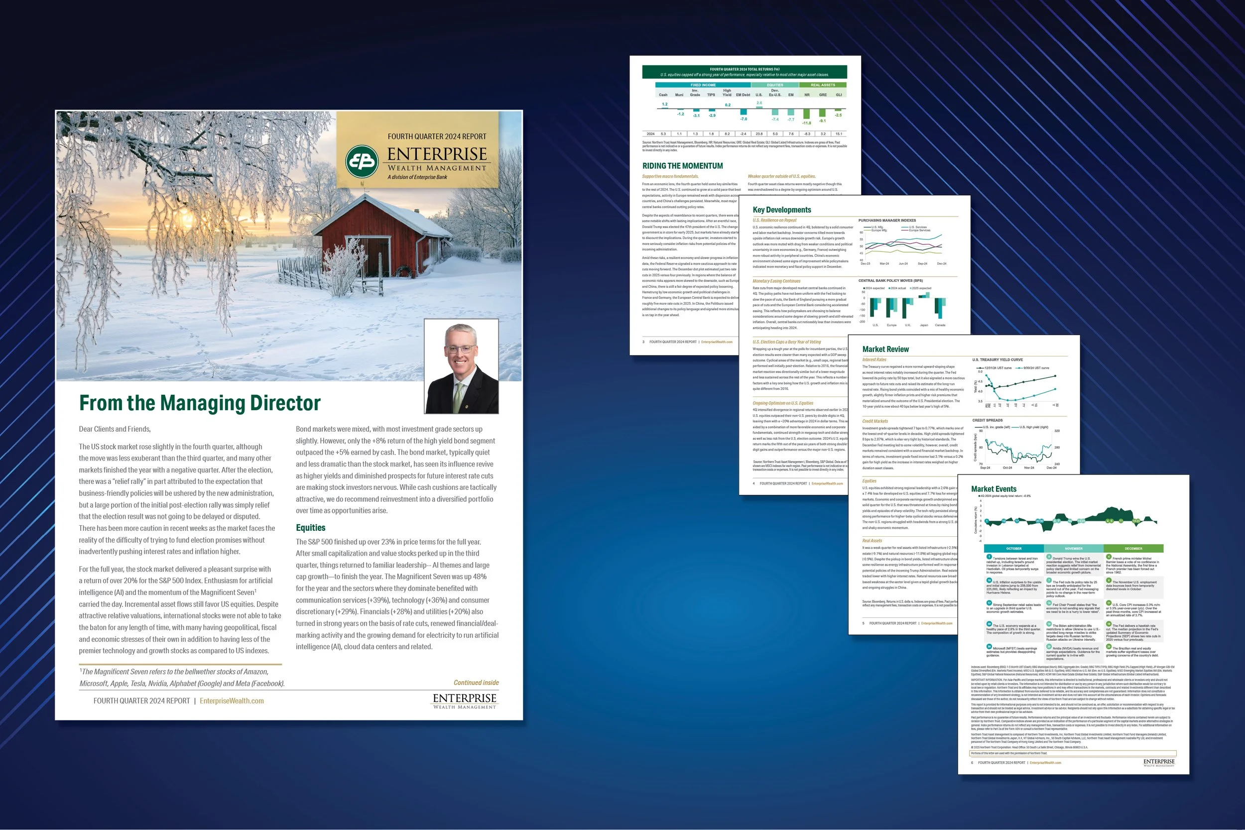 ENTERPRISE BANK - Wealth Management quarterly newsletter.