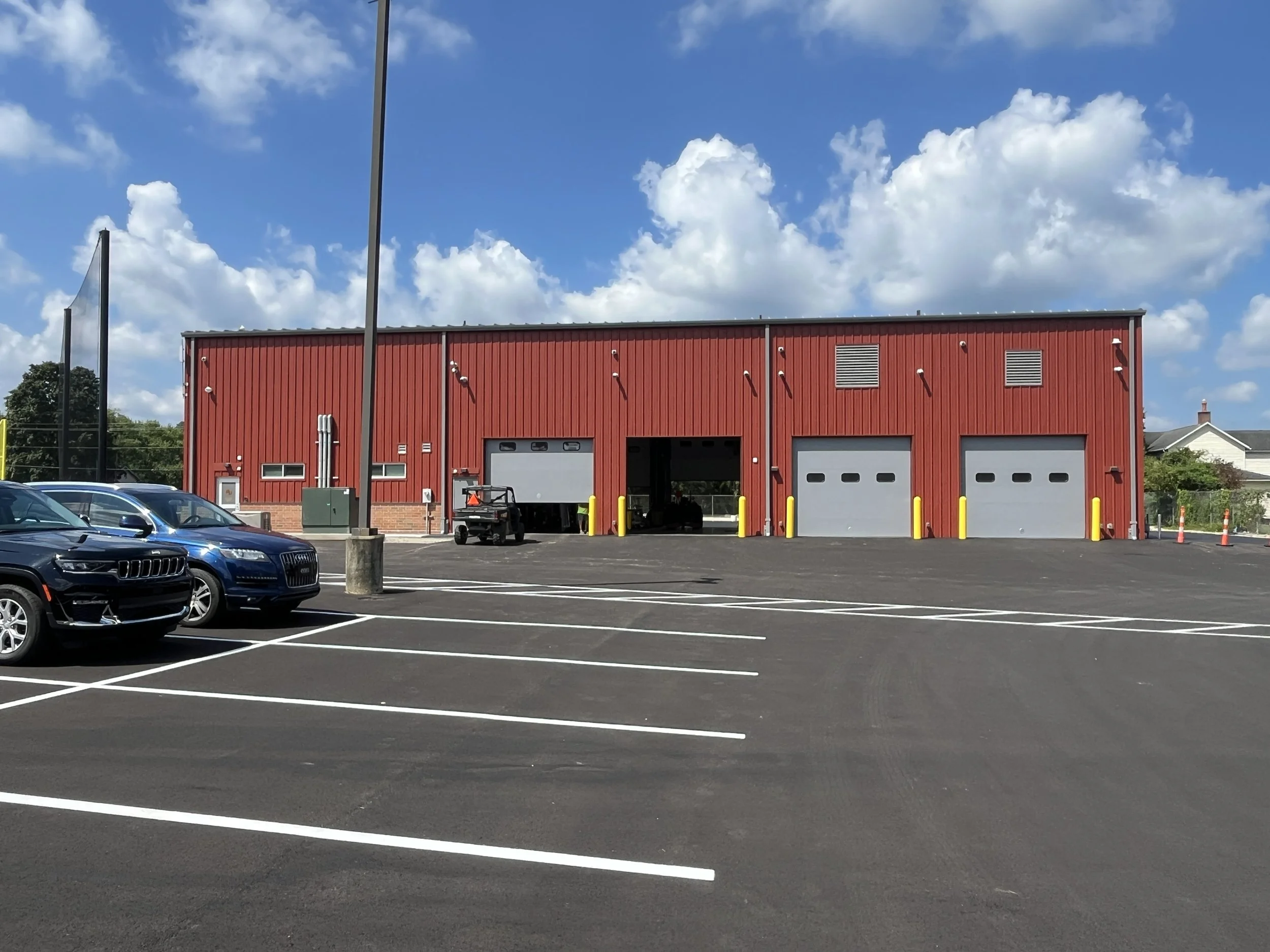 Bus &amp; Maintenance Facility, New Construction