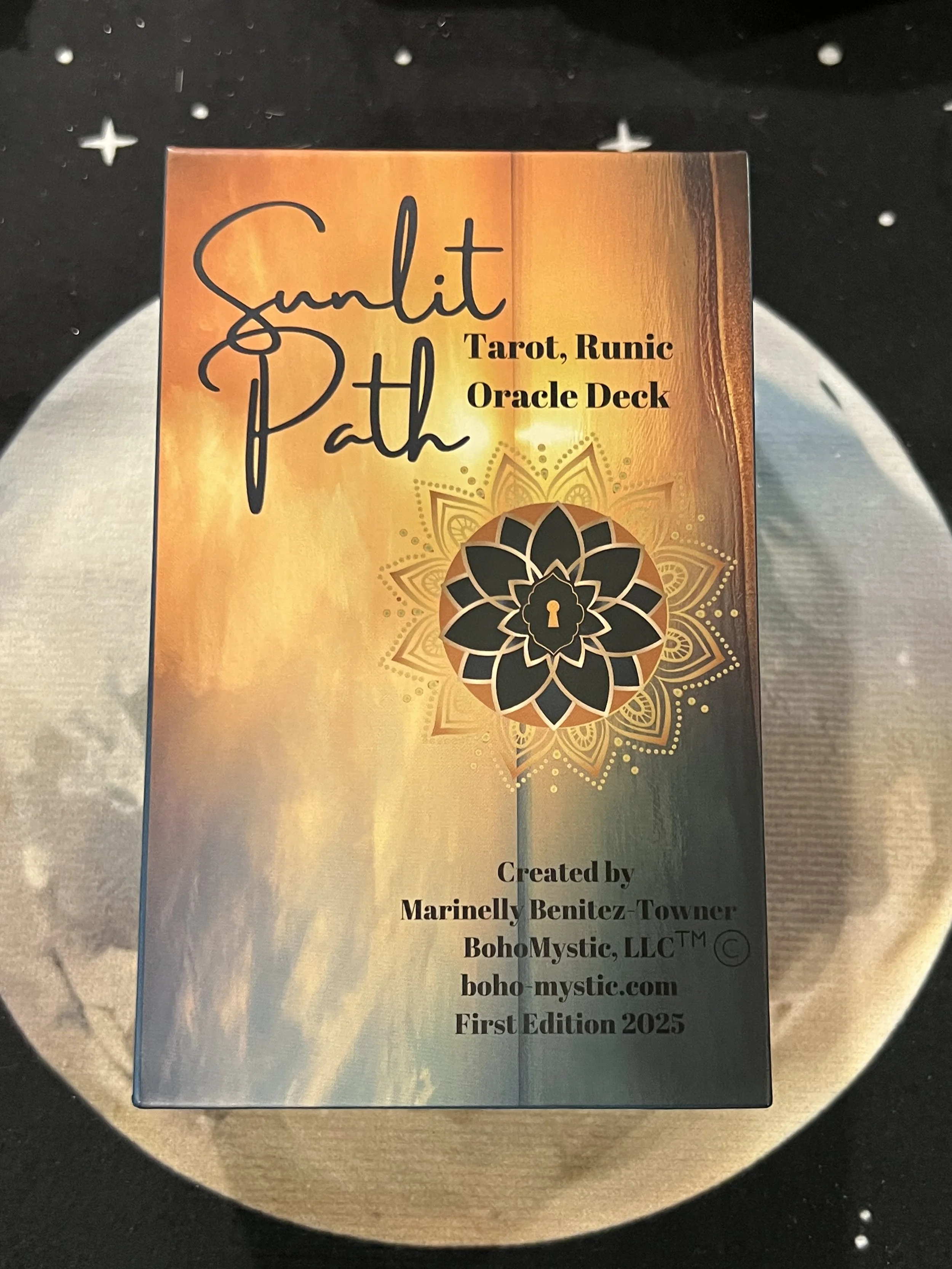 Sunlit Path-Tarot, Runic Oracle 100 Card Deck