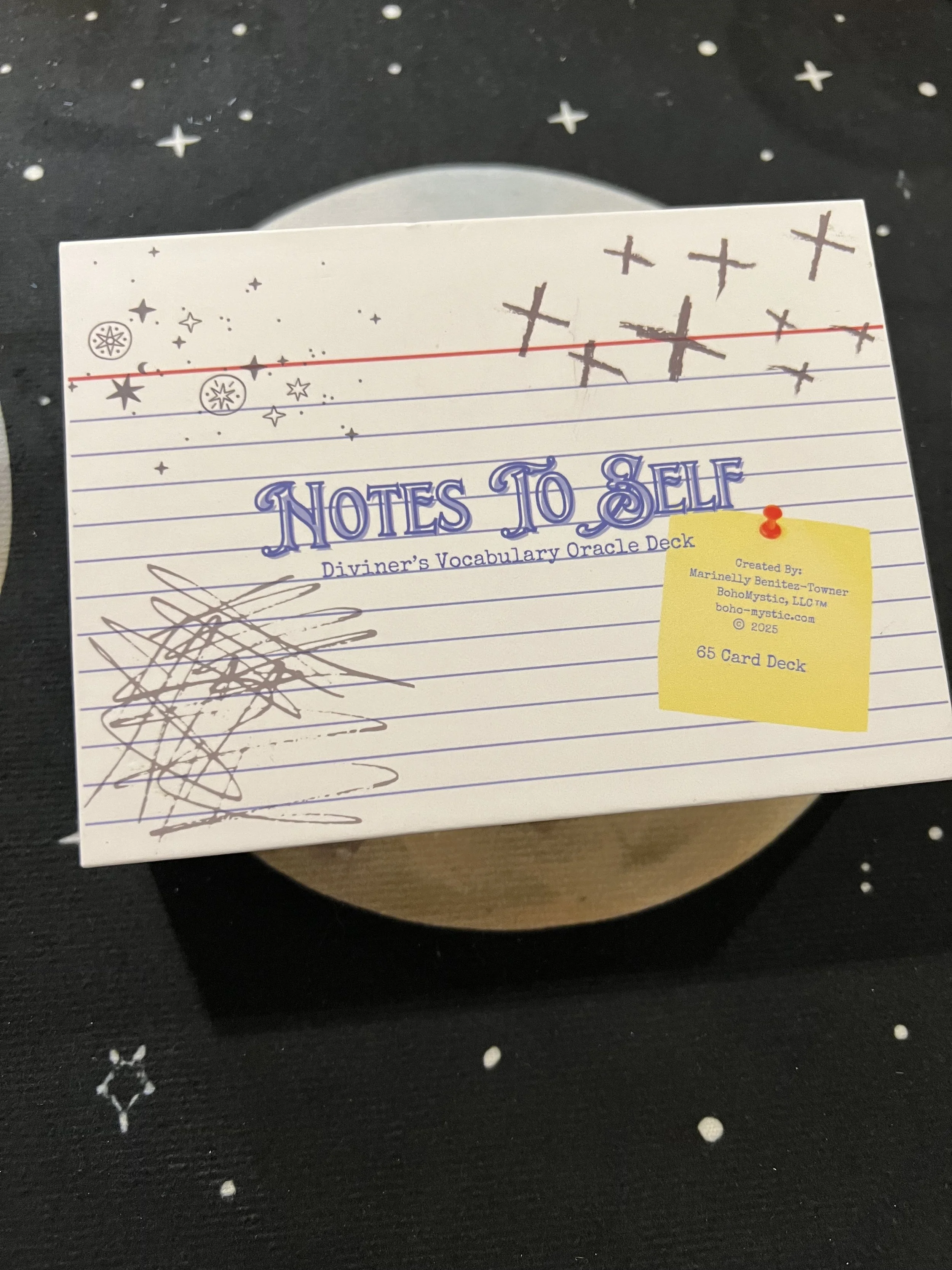 Notes To Self-Diviner’s Vocabulary 65 Oracle Card Deck