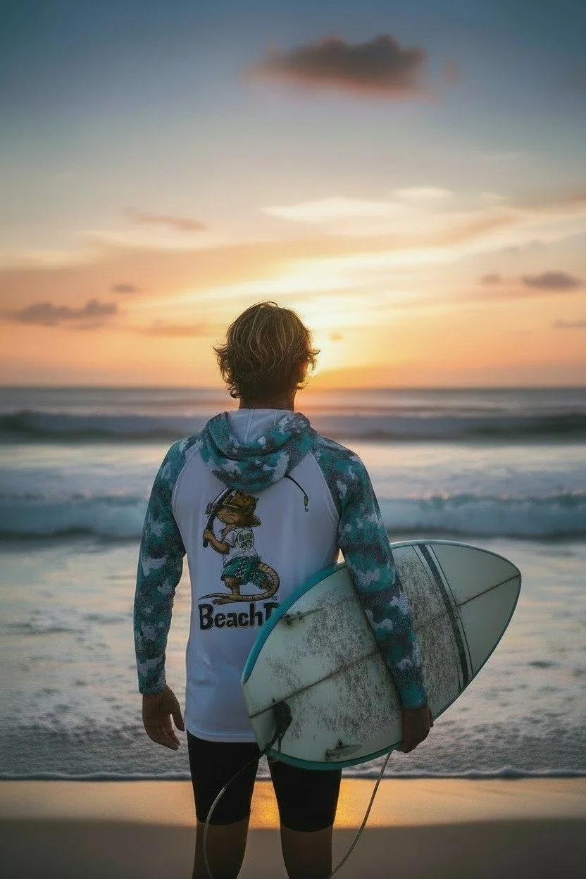 Salt and Sun UPF Long Sleeve Hooded Shirt (Unisex)