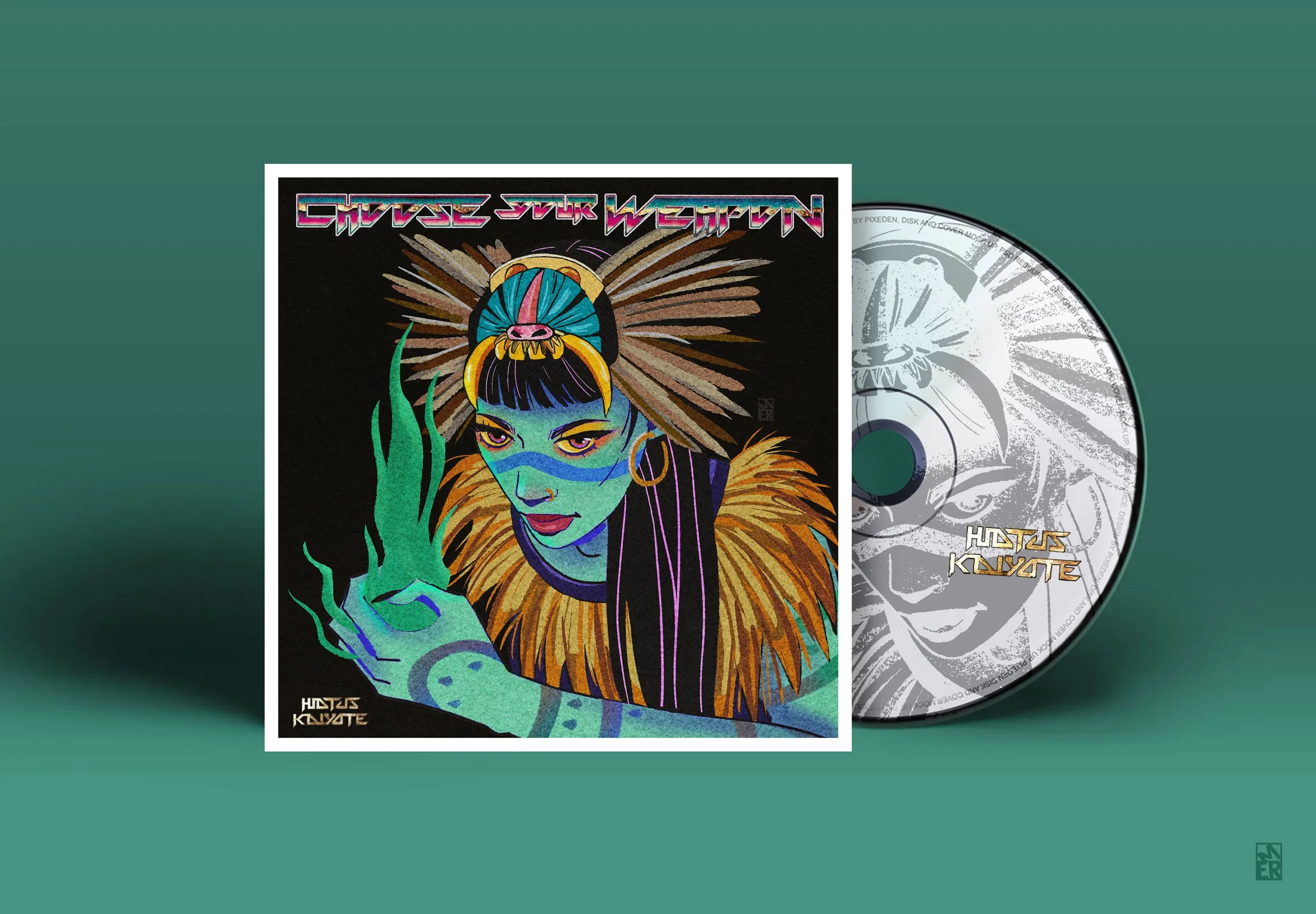 Hiatus Kaiyote - Choose Your Weapon Album Cover Re-Make