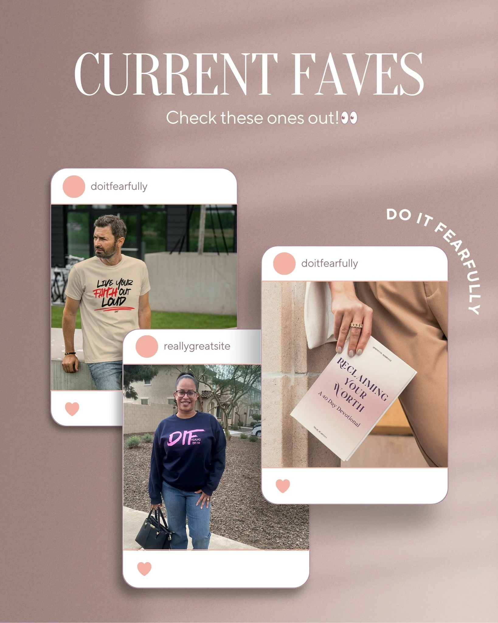 We’ve been loving these standout pieces lately — bold, faith-driven, and full of purpose 🙌🏽. Whether you’re looking for a conversation starter, a dose of encouragement, or something that will help you break free of the lies the en