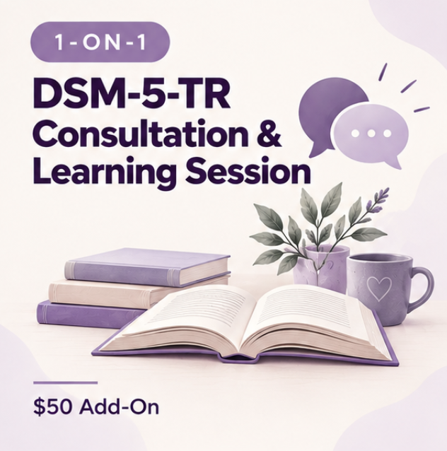 1-on-1 Clinical Consultation & Learning Session