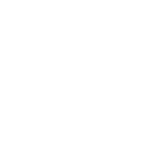 Instagram icon with a white outline on a black background.