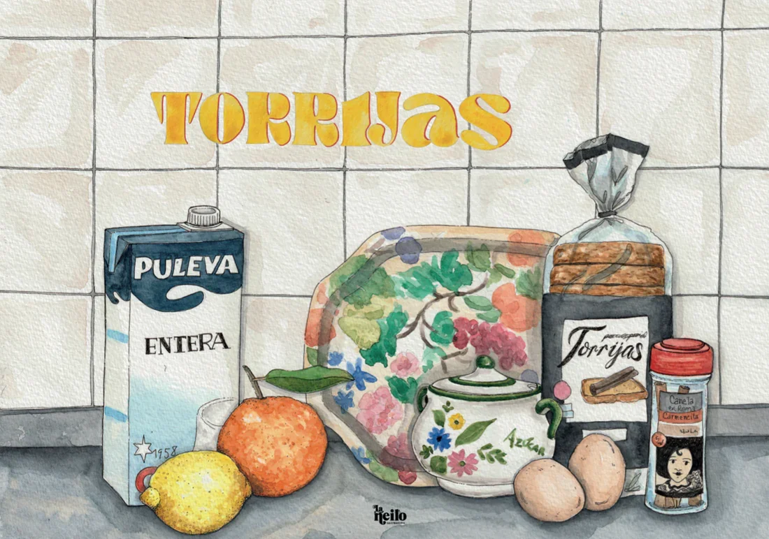 Torrijas en la cocina