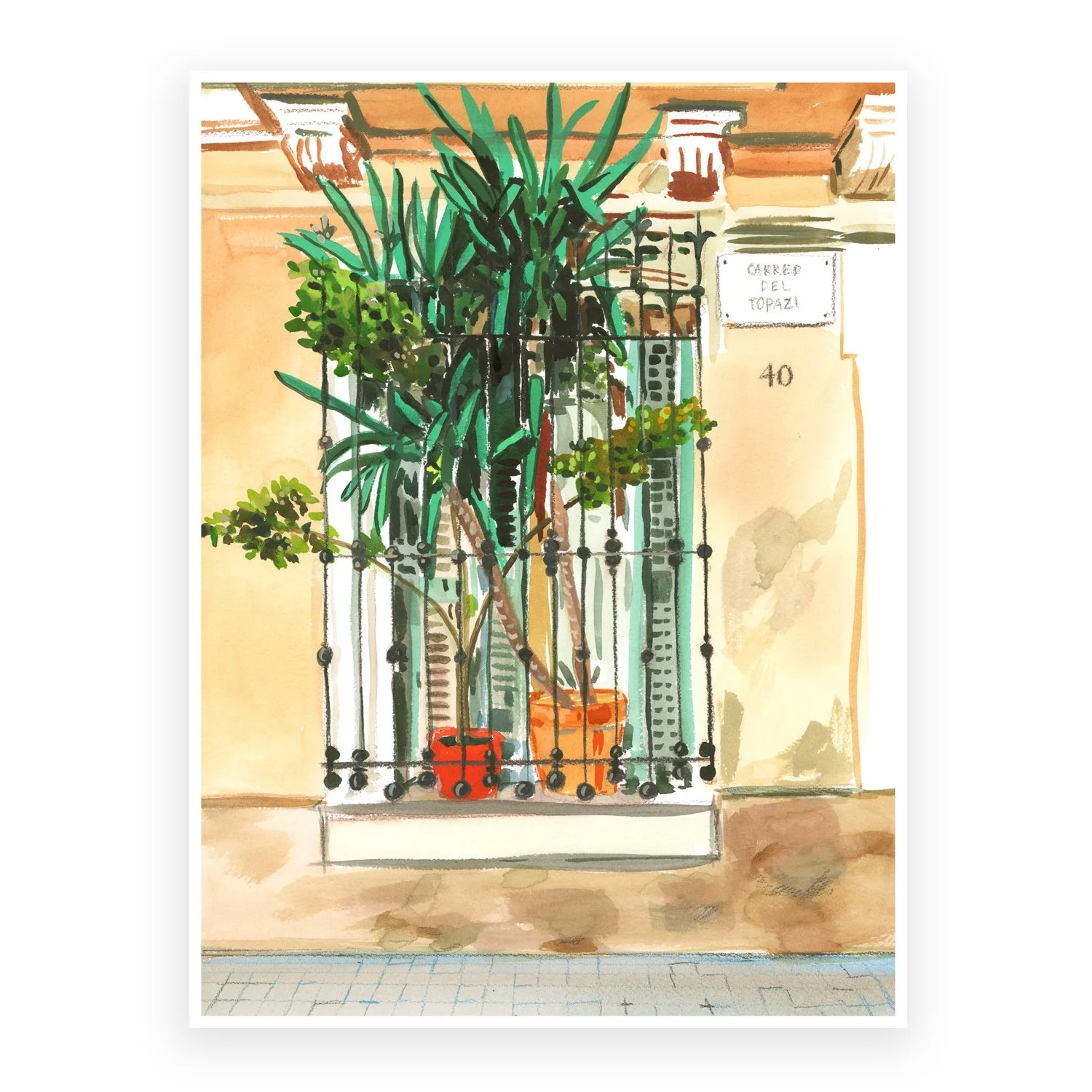 Window at Topazi street