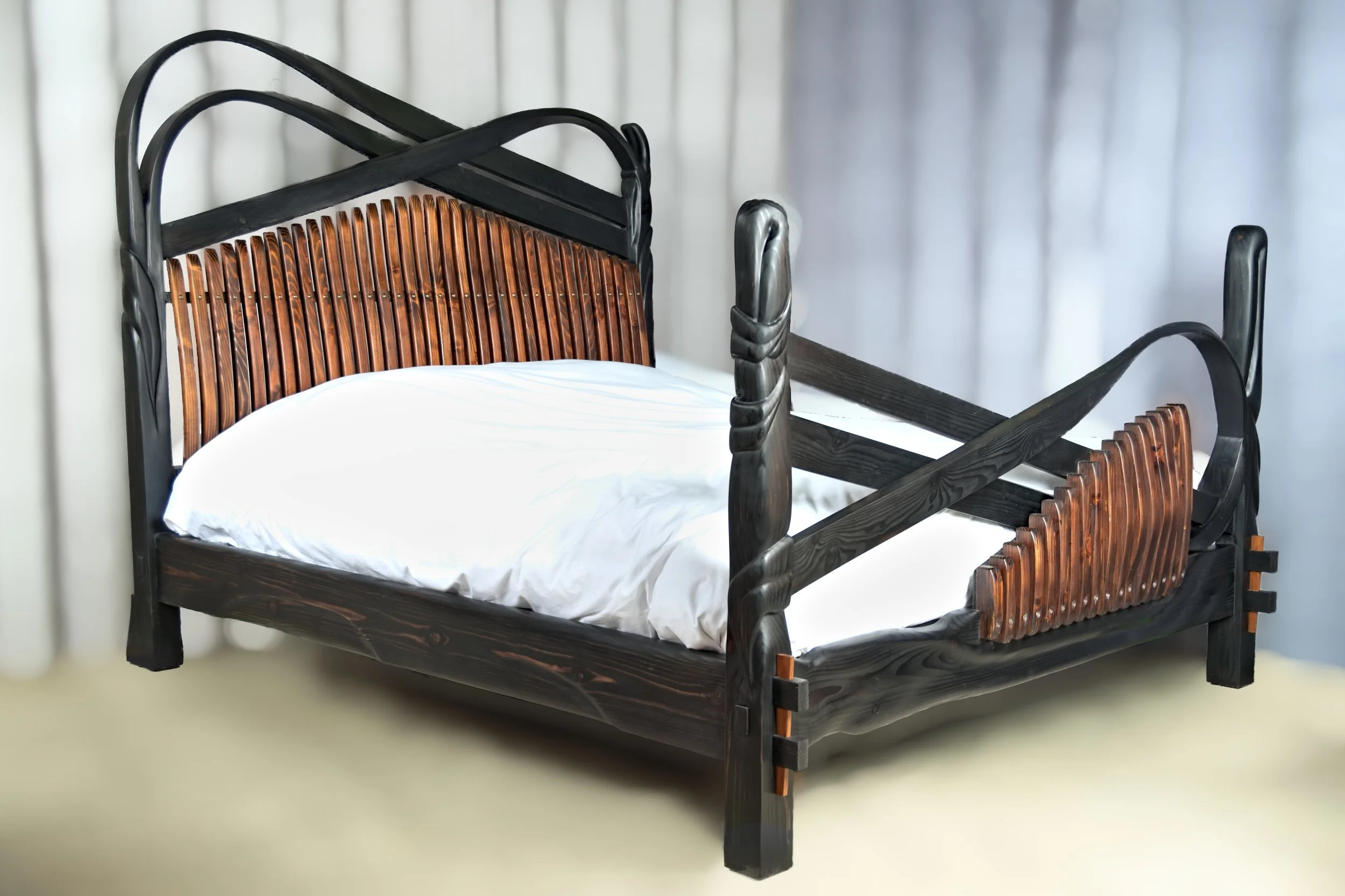 Full bed from front right