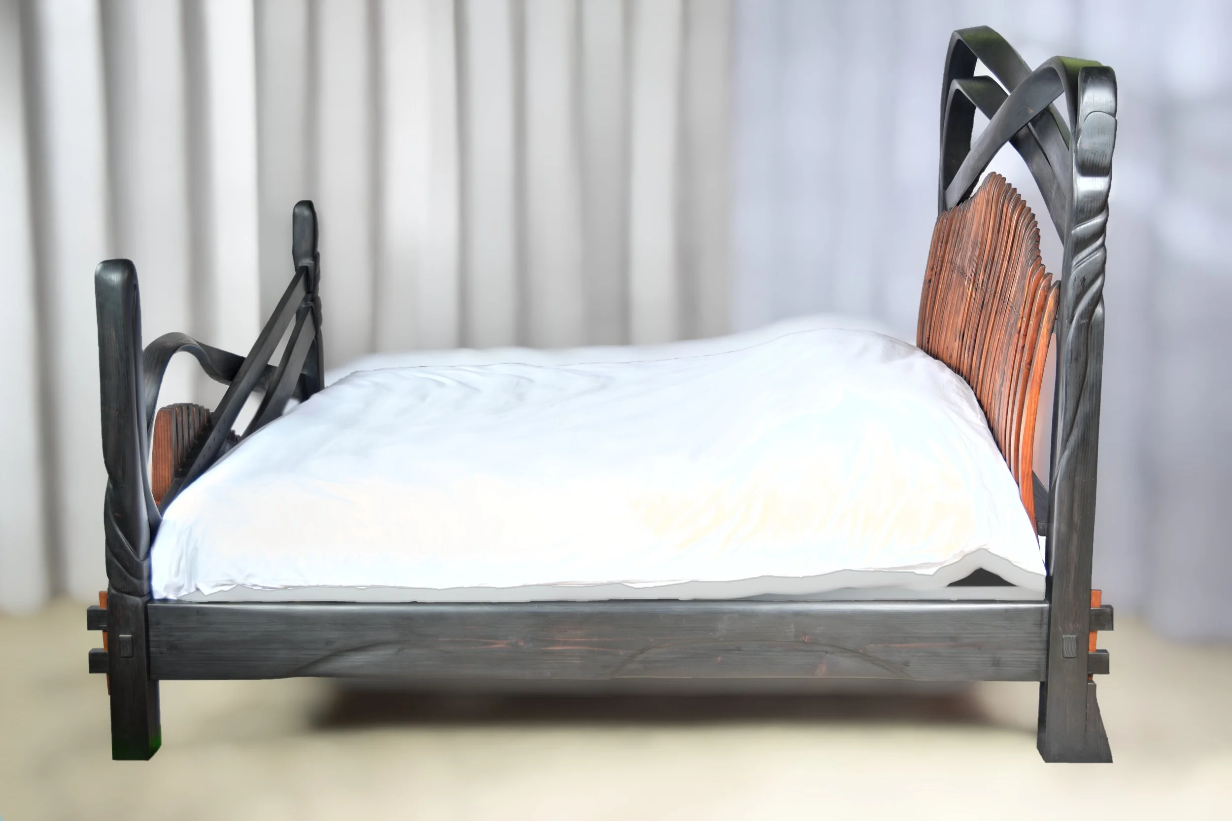 Full bed from left