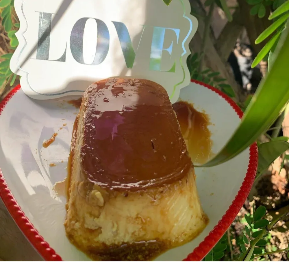 Flan de queso