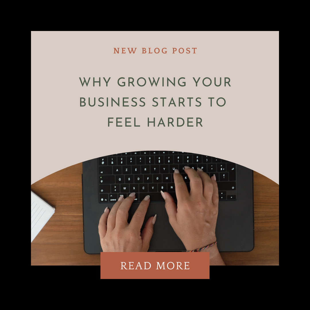 Why Growing Your Business Starts to Feel Harder (It's Not What You Think)