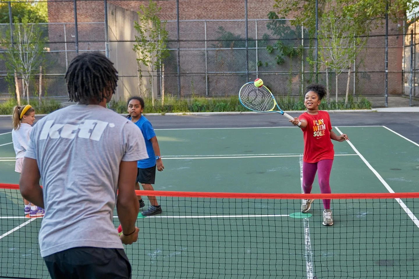 Fall tennis is in full swing at KCTL!

Check out some moments of our students in the 5-10 year old group at Lafayette Gardens Afterschool program. 

We are also running tennis after school at Marcy and Jackie Robinson, in addition to UpSwing programs