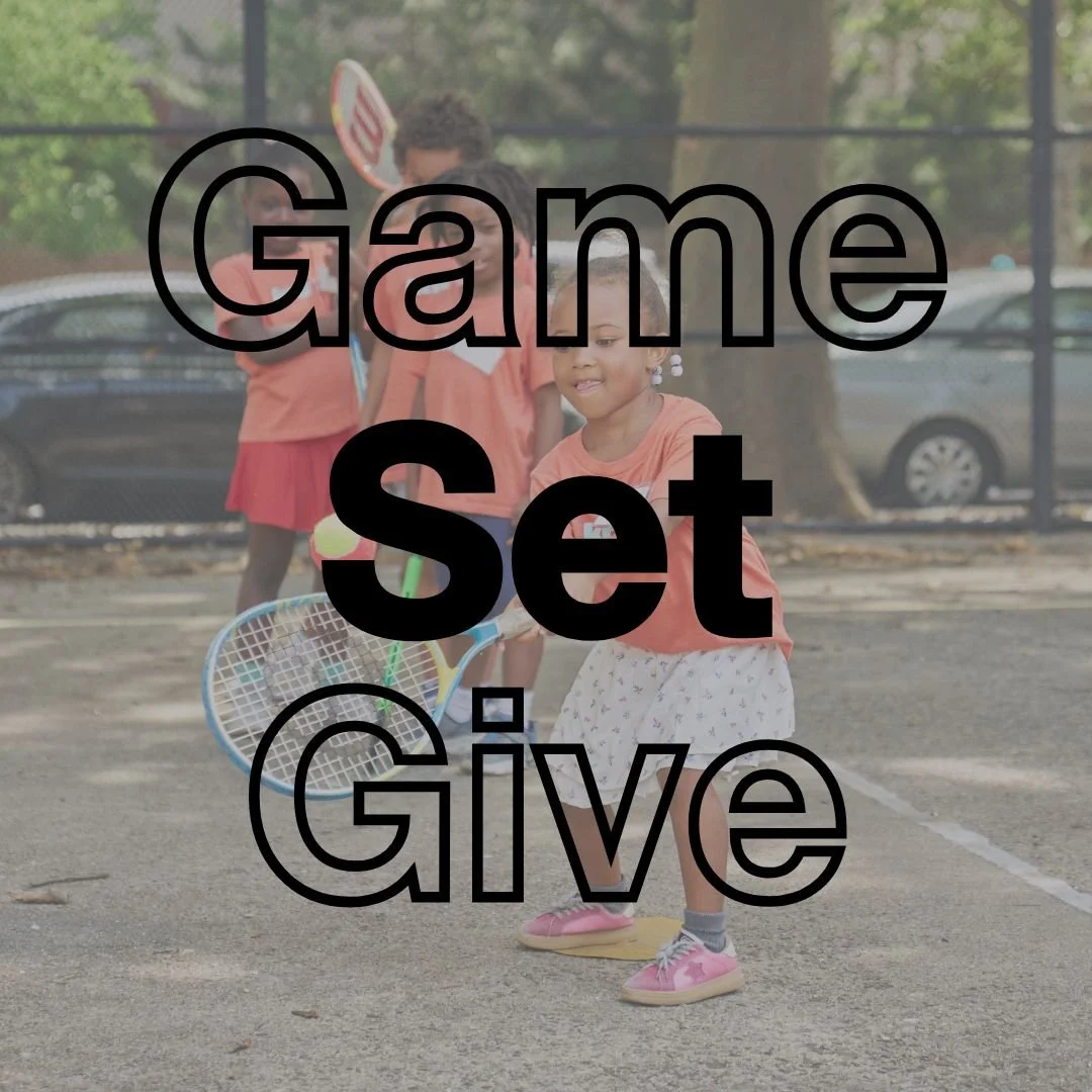 Every serve starts with support. Help us reach 200 kids next year &mdash; donate or volunteer today. Link in bio!😊🎾