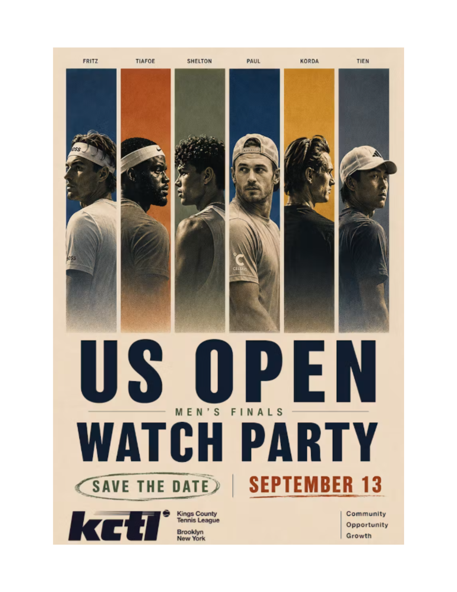 5th Annual US Open Watch Party