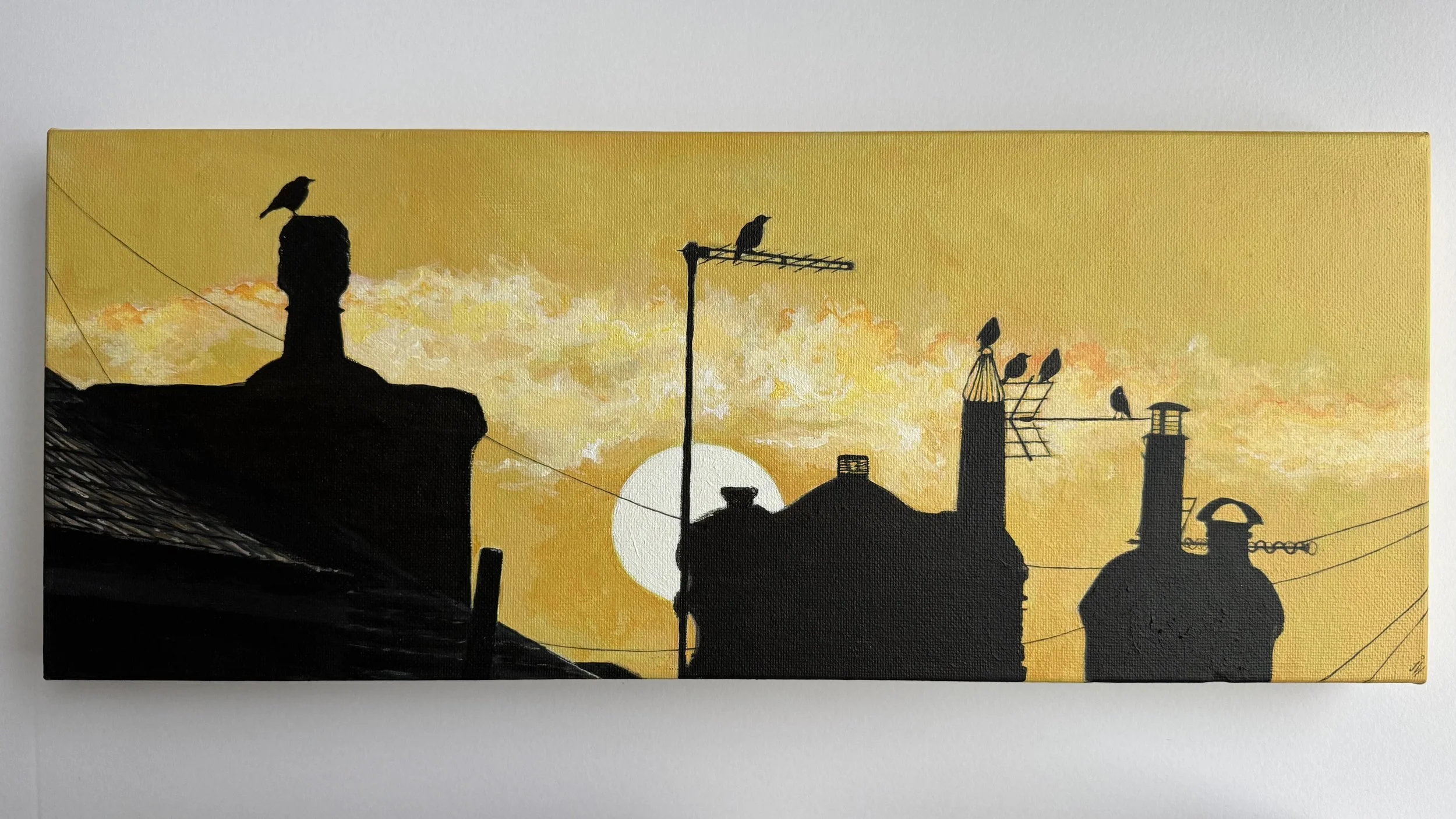 Sunrise Over The Rooftops of Irsha Street