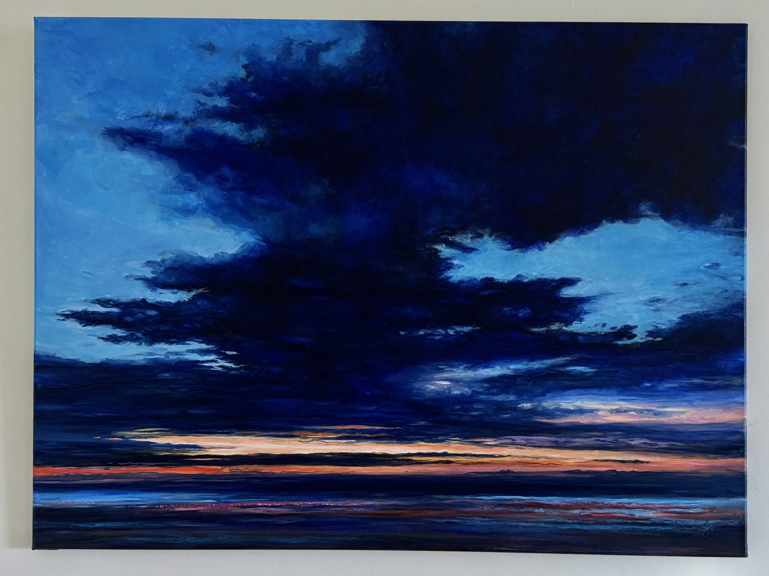 Indigo Sky over The Atlantic Ocean