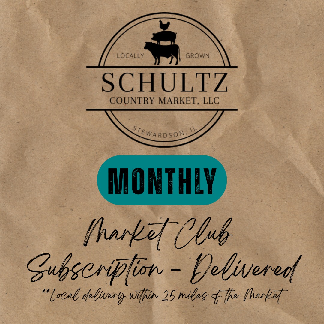 Monthly Meat Subscription- Local Delivery