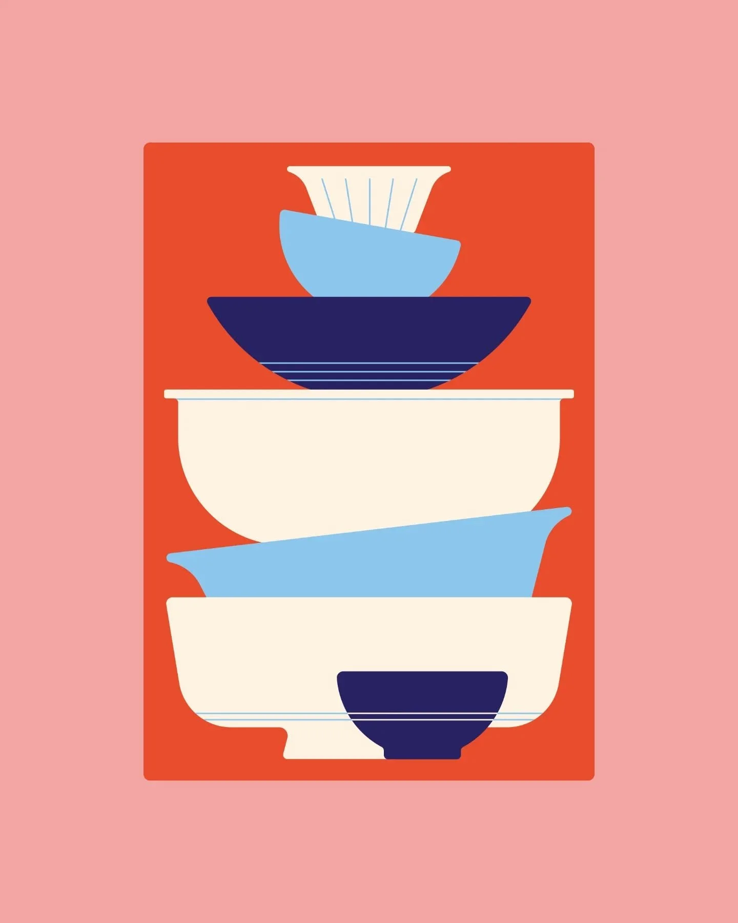 Based on one of my favorite moments and photos from Kyoto: a cute little restaurant run by an even cuter granny 🧓

#illustration #digitalillustration #illustrator #vectorart #print #homedecor #wallart #graphicdesign #japan #travel #illustrationnow #