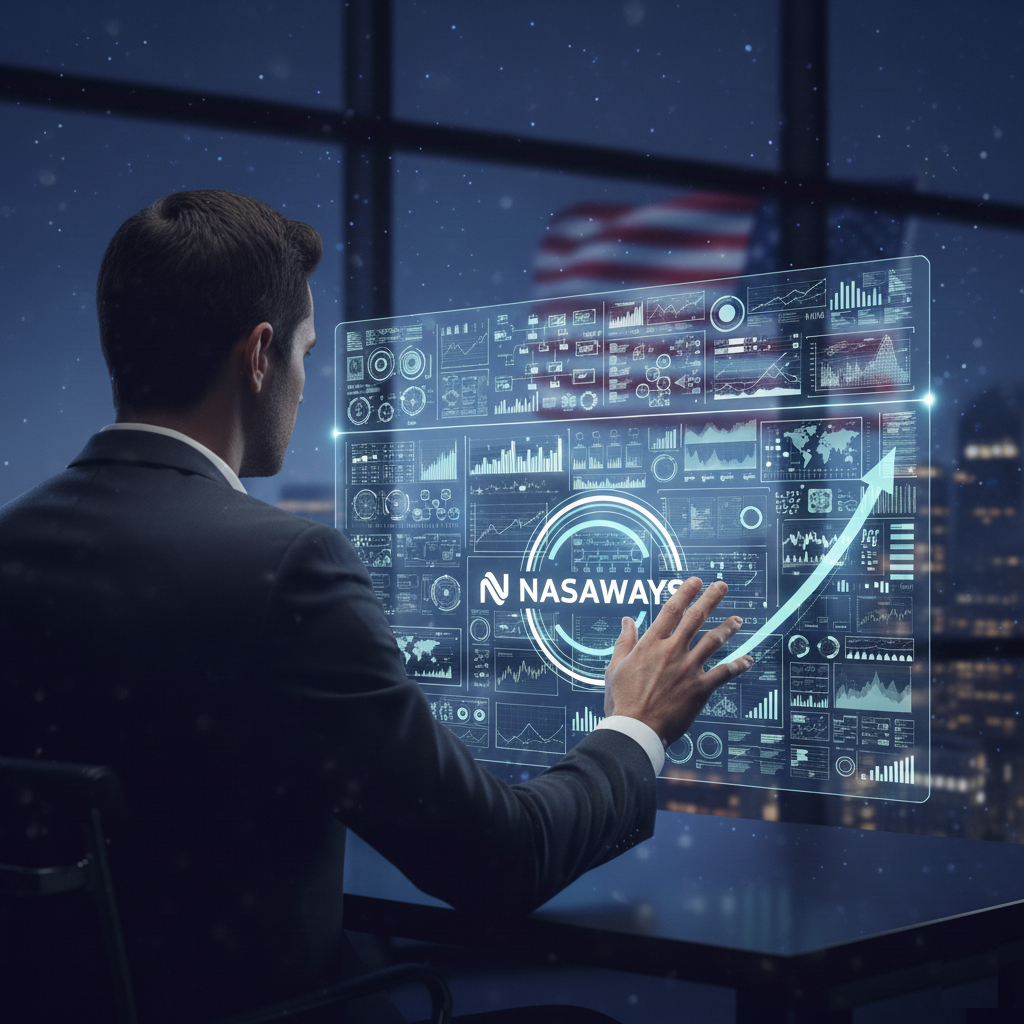 Financial systems architect analyzing data charts for wealth security. Focus on American financial independence and systematic control.